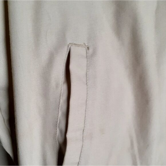 Vintage 1994 Cutting Horse Futurity Augusta Ga Bomber Style Jacket Sìze L Tan - Picture 5 of 10